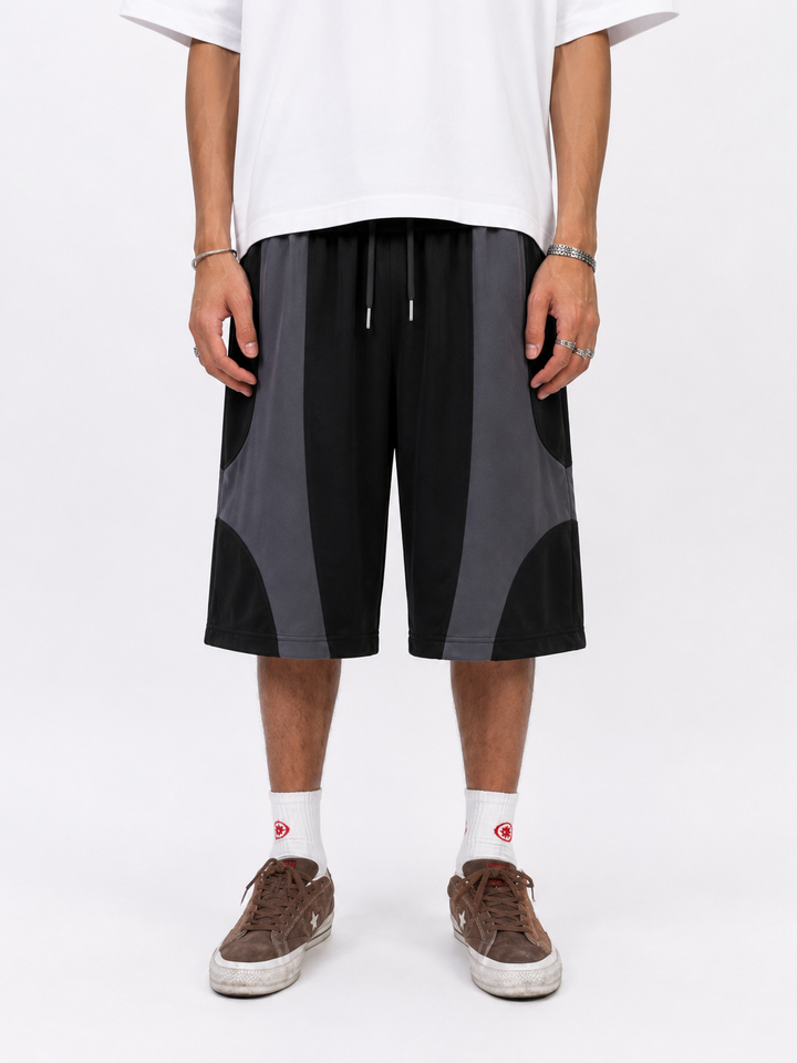 Black trackshorts 2.0