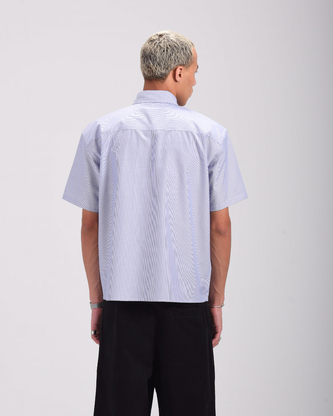 Blue Stripes hook Shirt