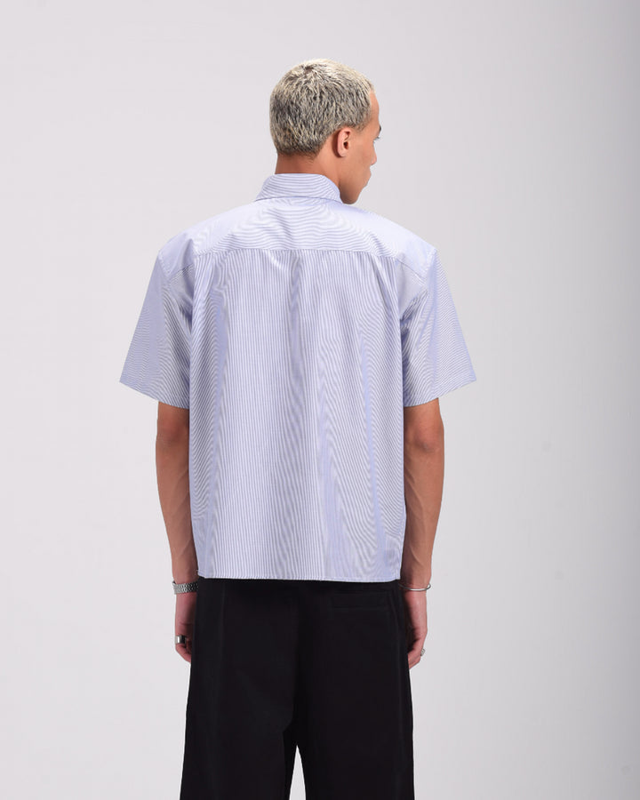 Blue Stripes hook Shirt