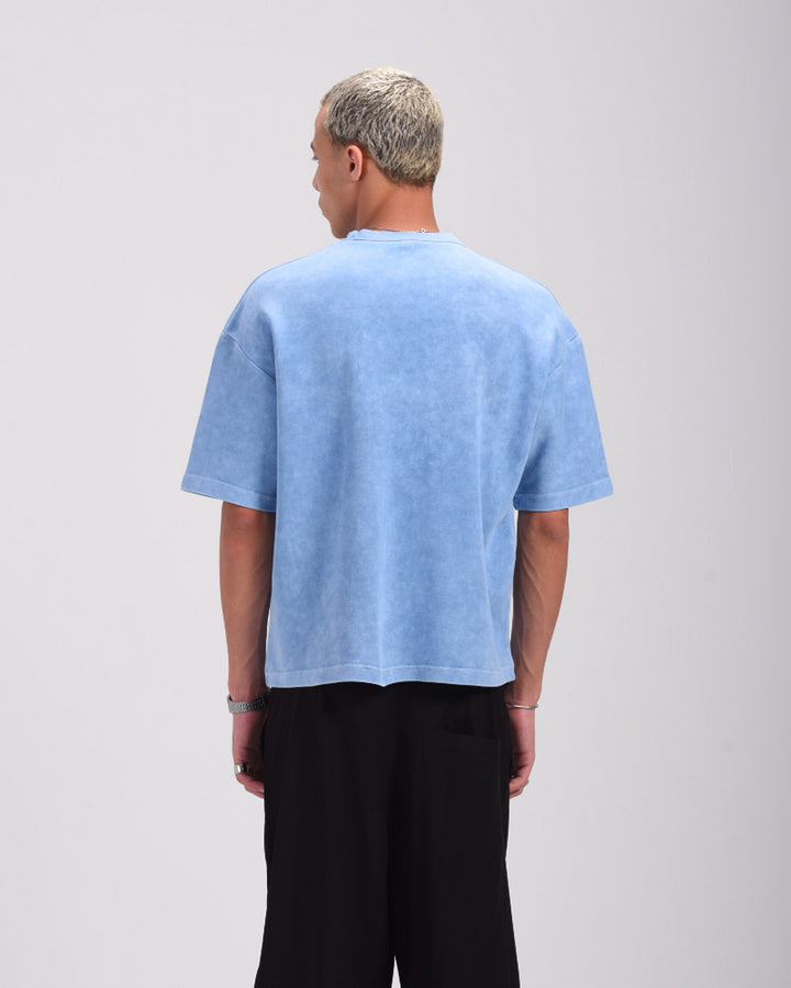 Blue washed Tshirt