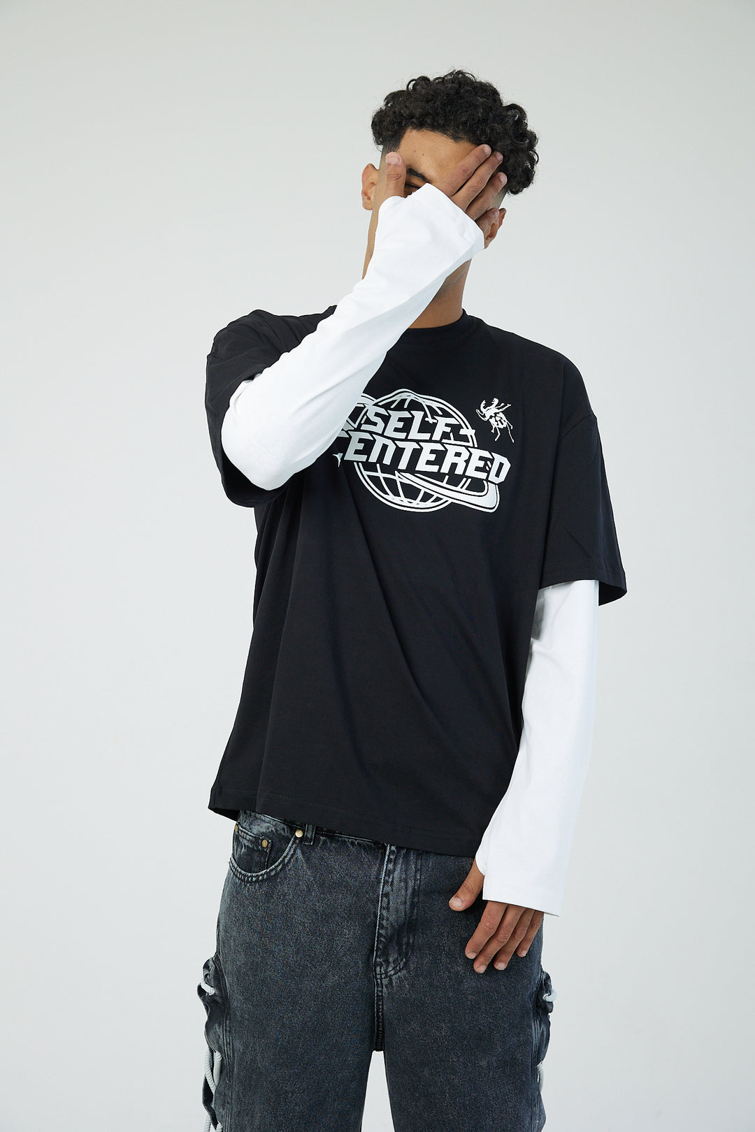 Self Centered Doubled-Sleeved