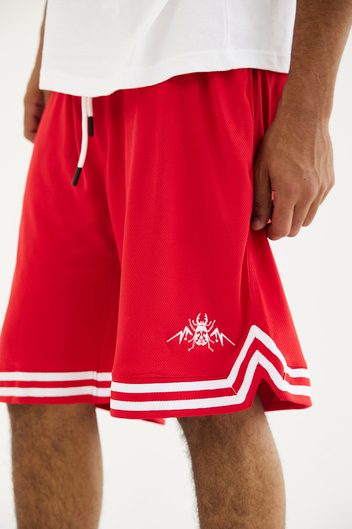 Red Basketball Shorts