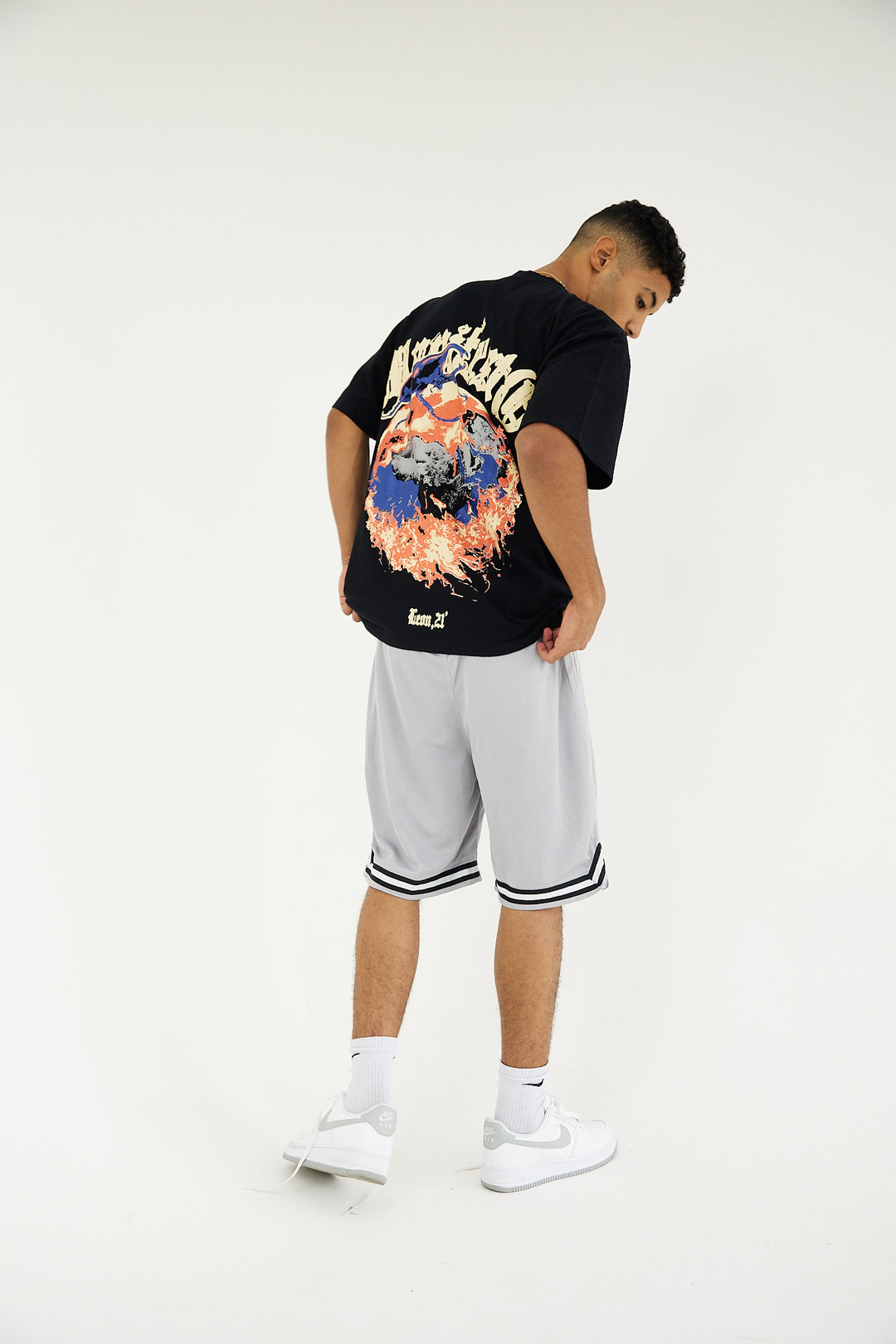 Grey Basketball Shorts