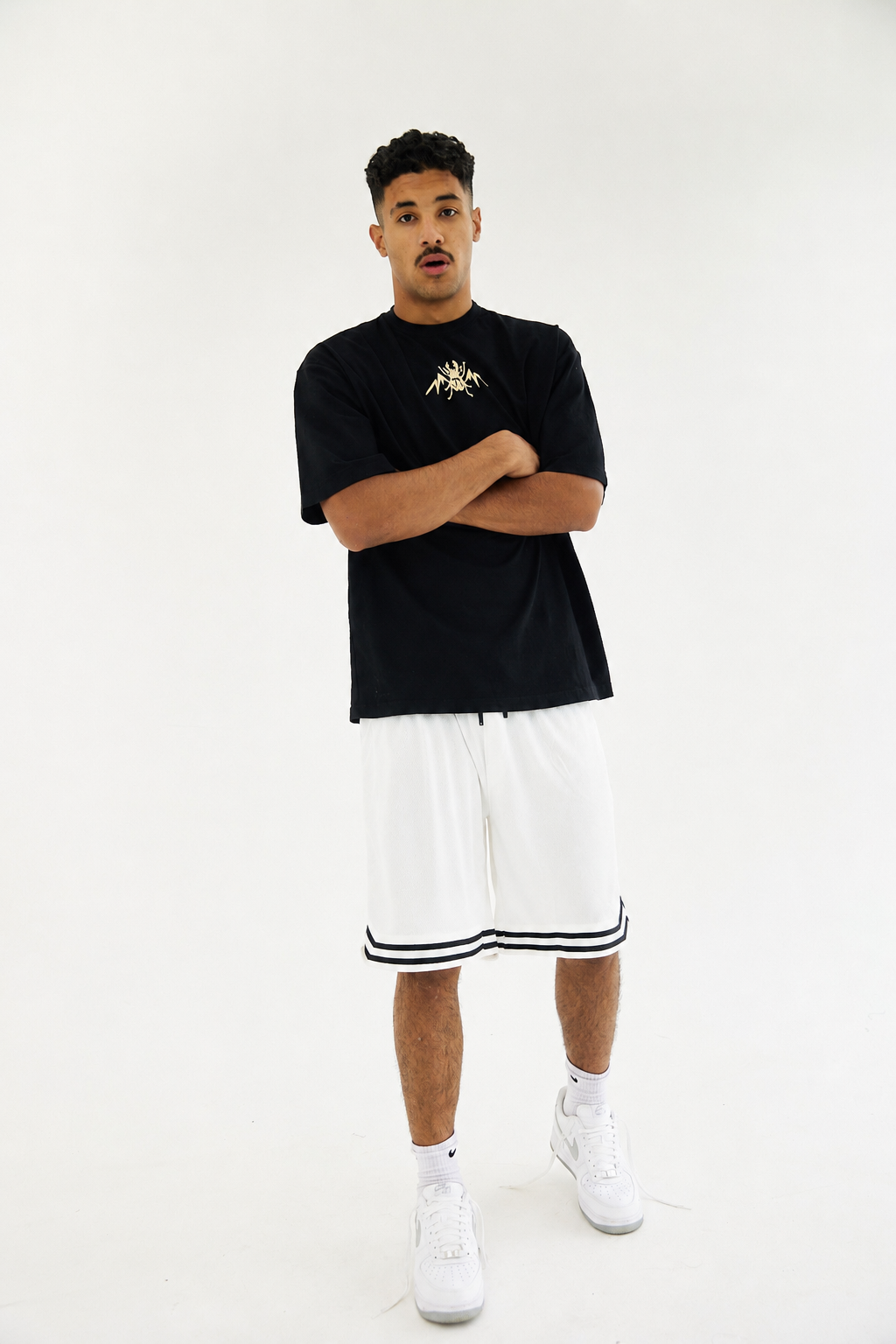 White Basketball Shorts