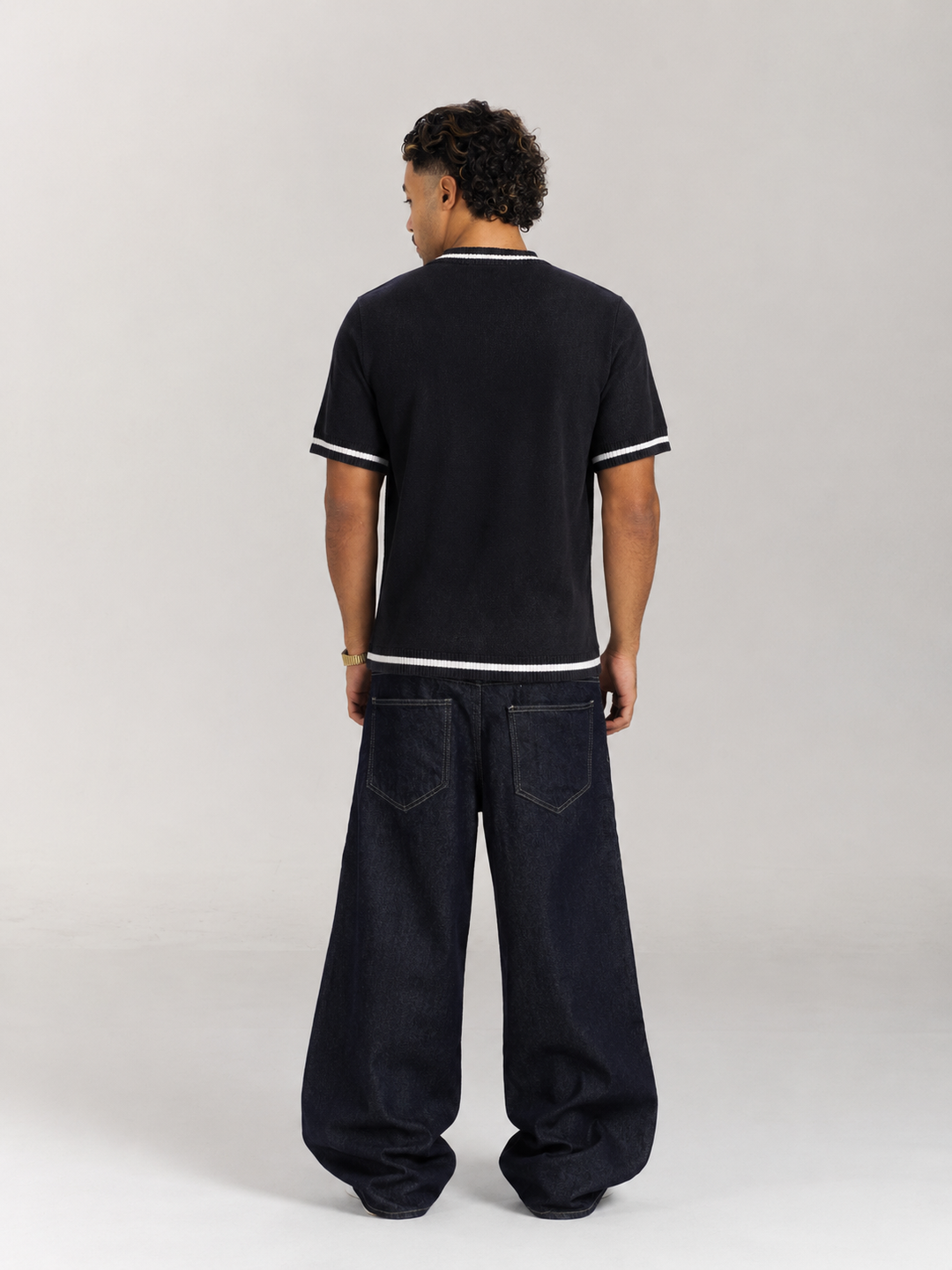 Black Mountain Knitted Tshirt