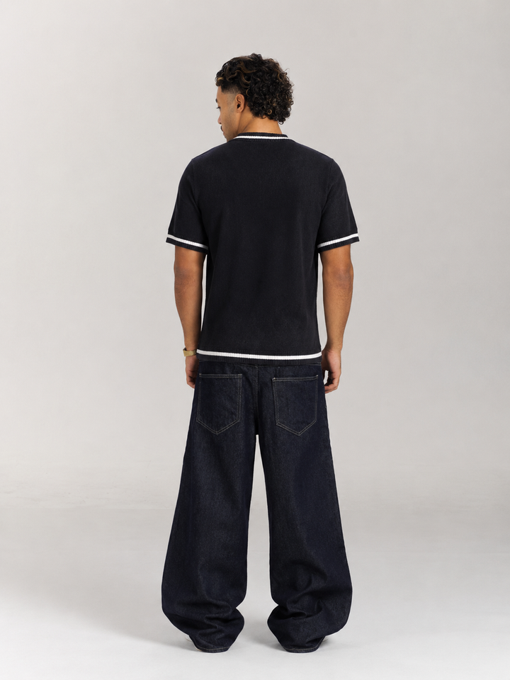 Black Mountain Knitted Tshirt