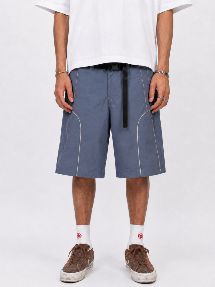 Steel Blue Utility Shorts