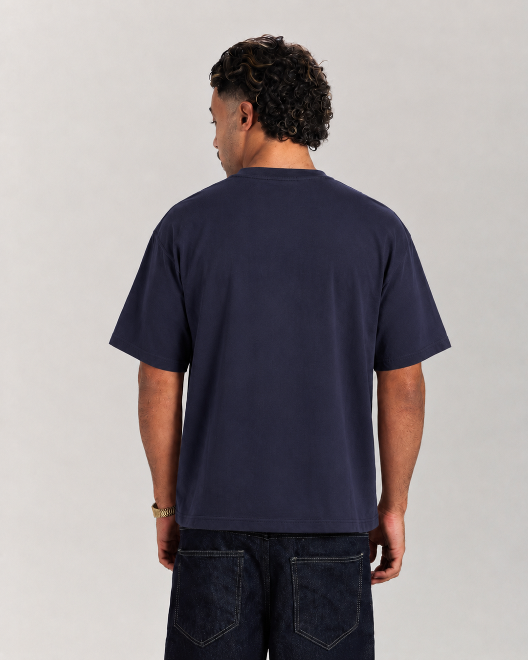 LeonCairo Navy Blue Tshirt