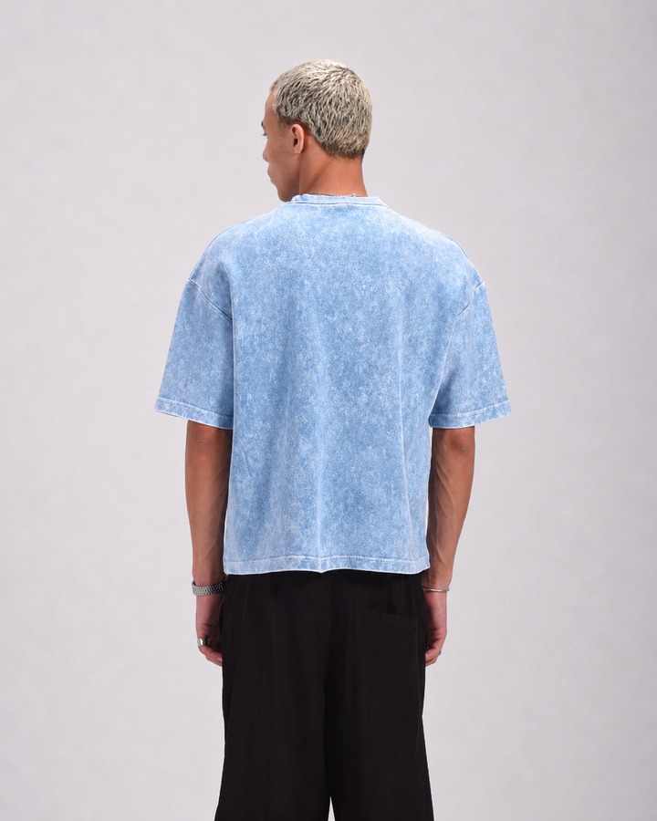 Blue washed Tshirt