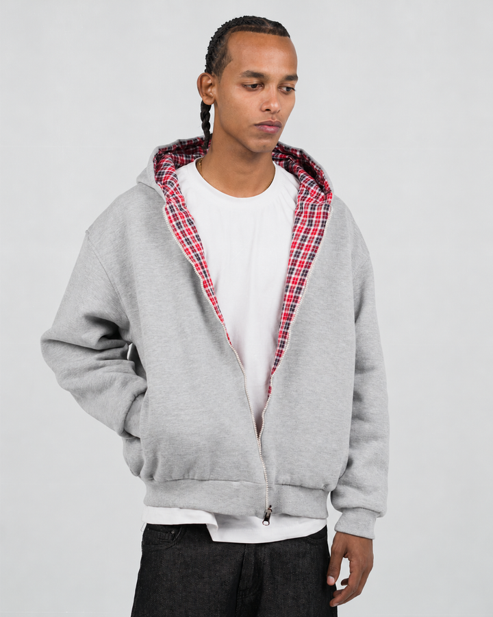 Reversible Check Jacket