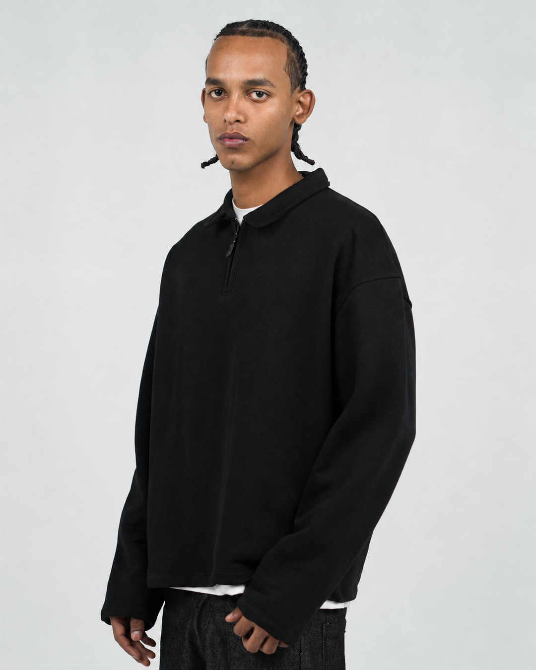 Quarter Zip Polo