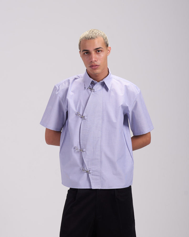 Blue Stripes hook Shirt