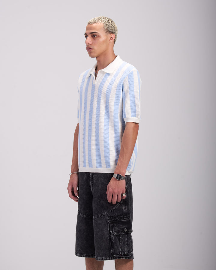 Blue Stripes Knitwear