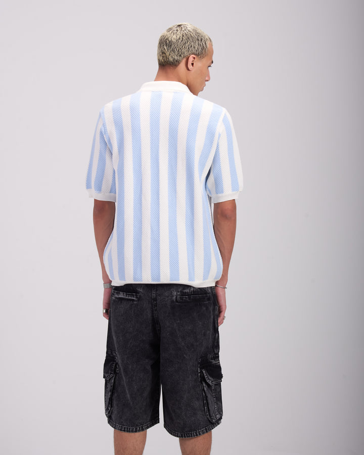 Blue Stripes Knitwear