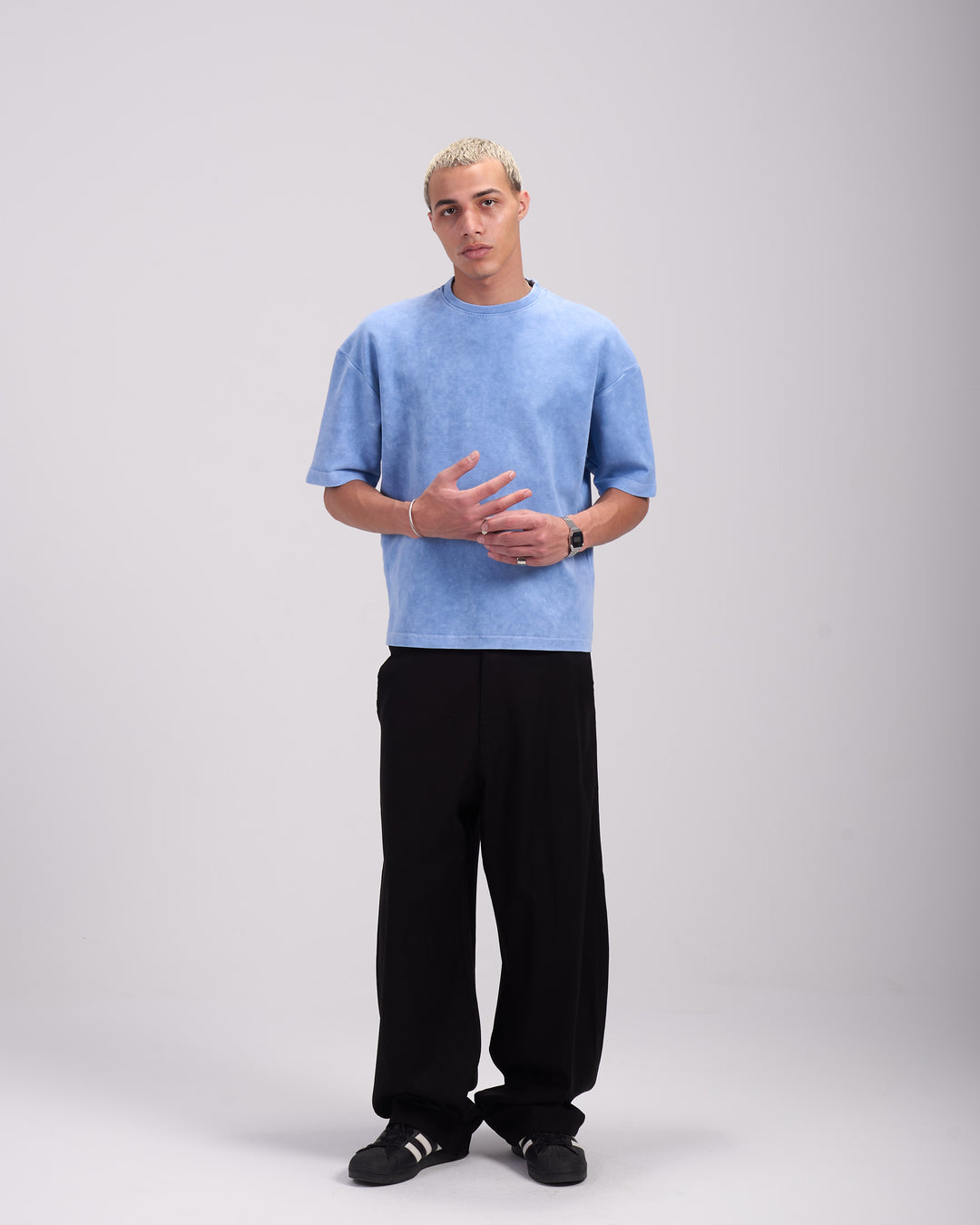 Blue washed Tshirt