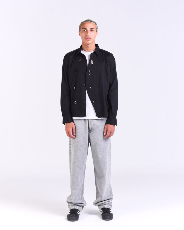 Grey Washed Denim