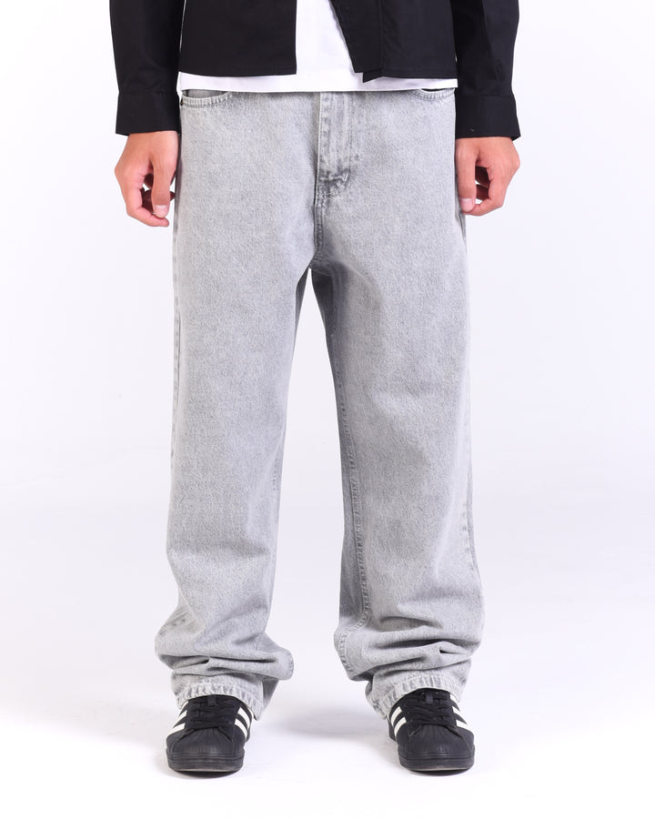 Grey Washed Denim