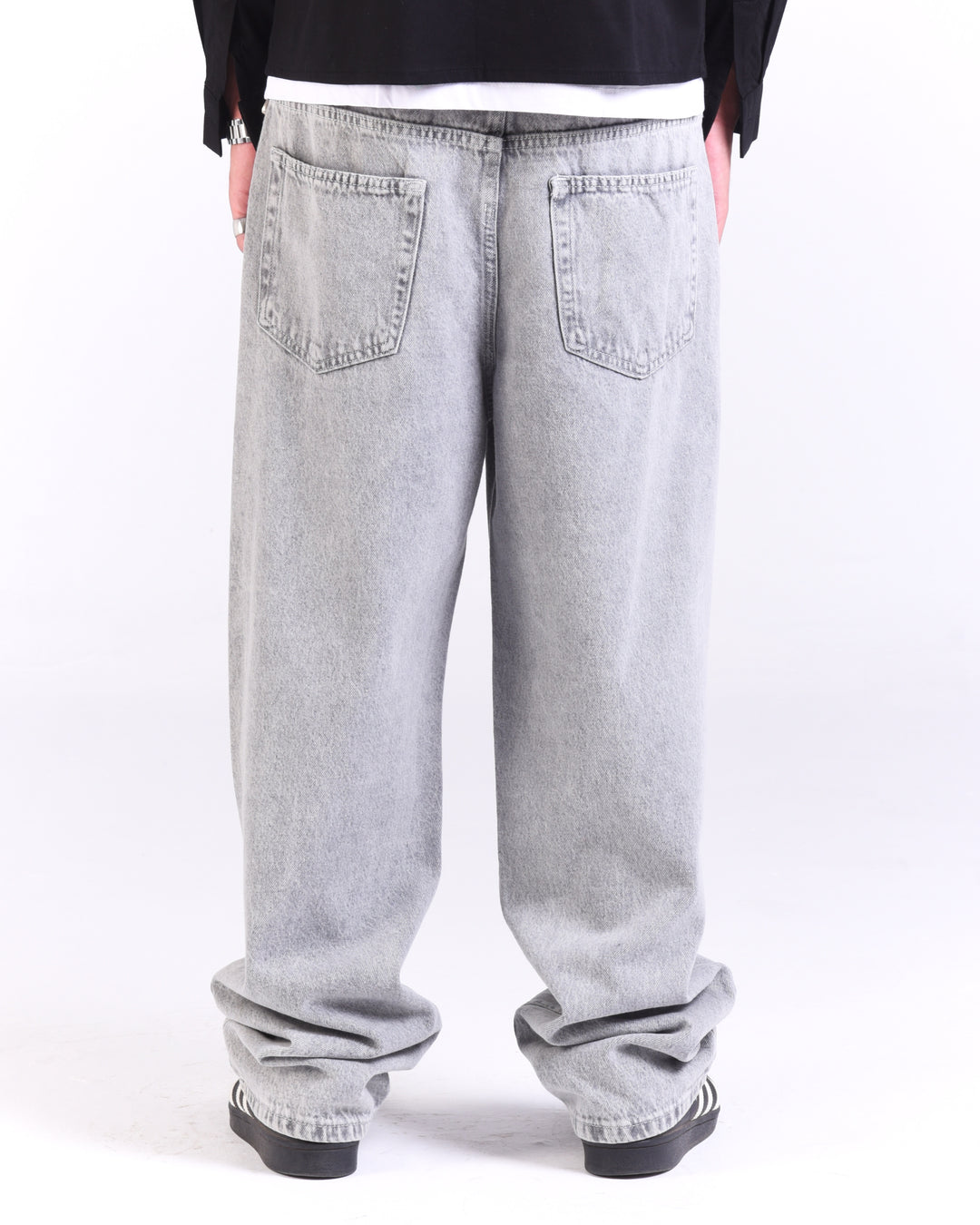 Grey Washed Denim