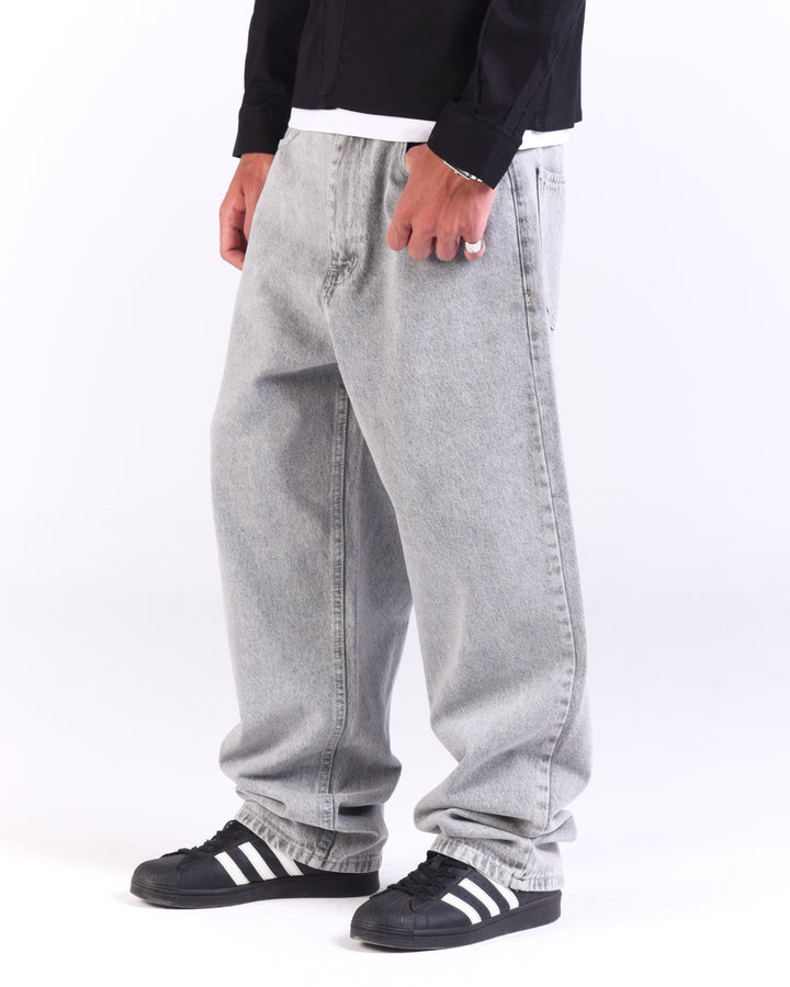 Grey Washed Denim