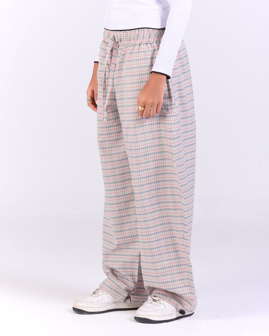 IvoryCheck PJ Pants
