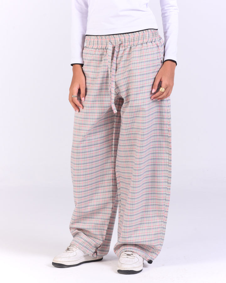 IvoryCheck PJ Pants