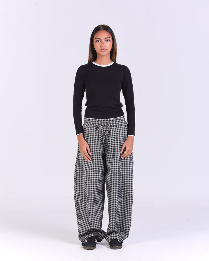 BlackCheck PJ Pants