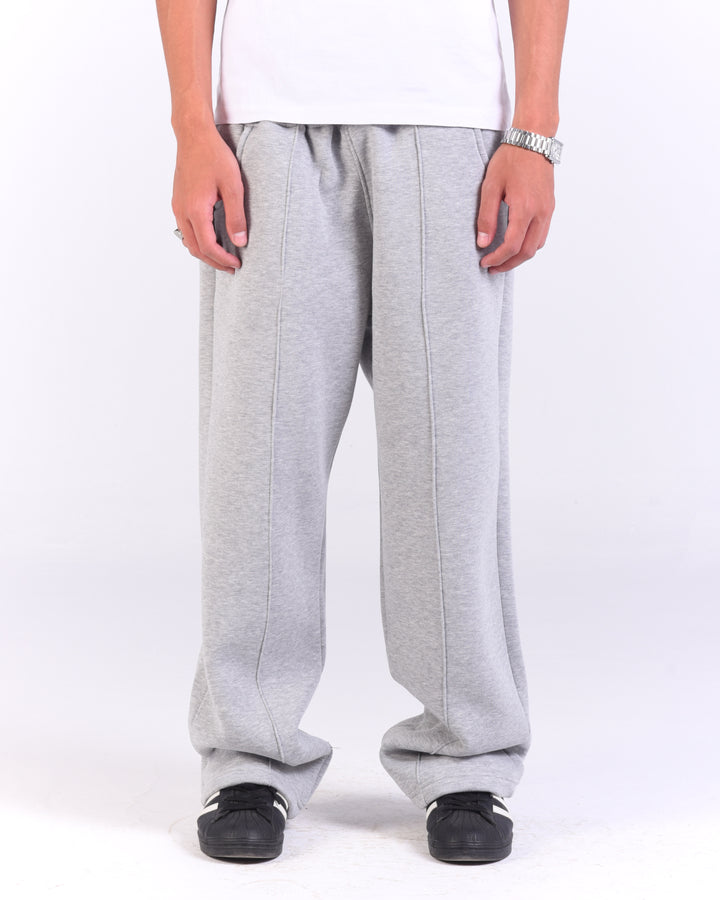 Grey Panel Sweatpants