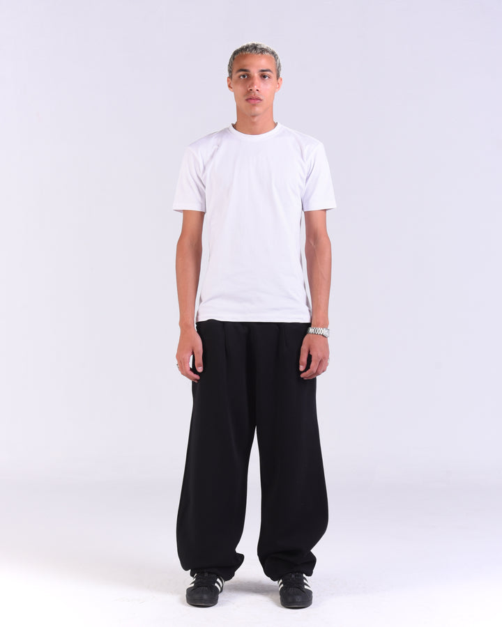 Black Barrel Sweatpants