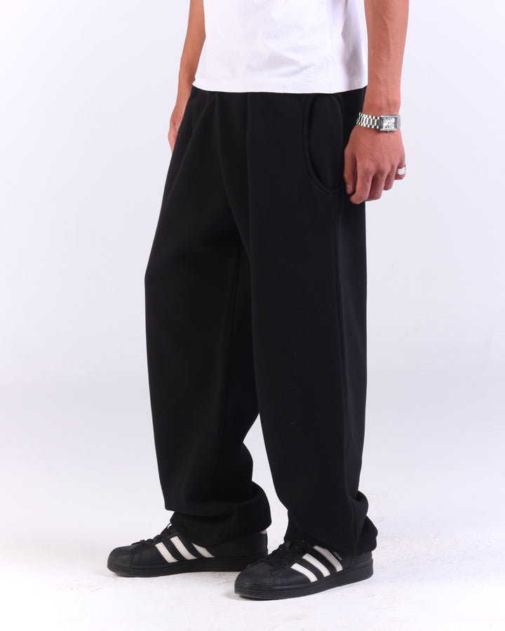 Black Barrel Sweatpants