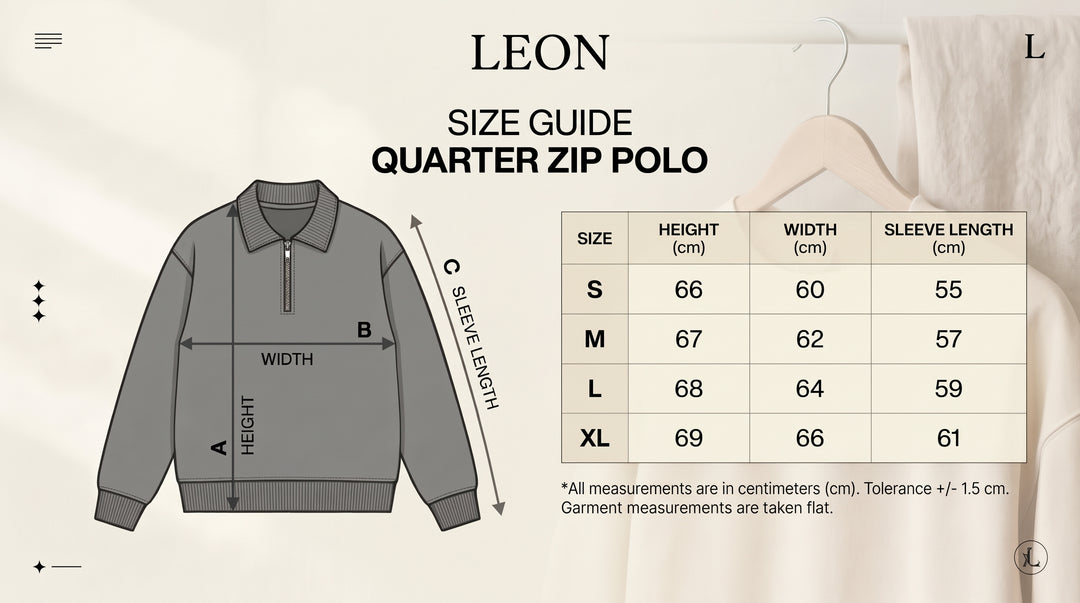 Quarter Zip Polo