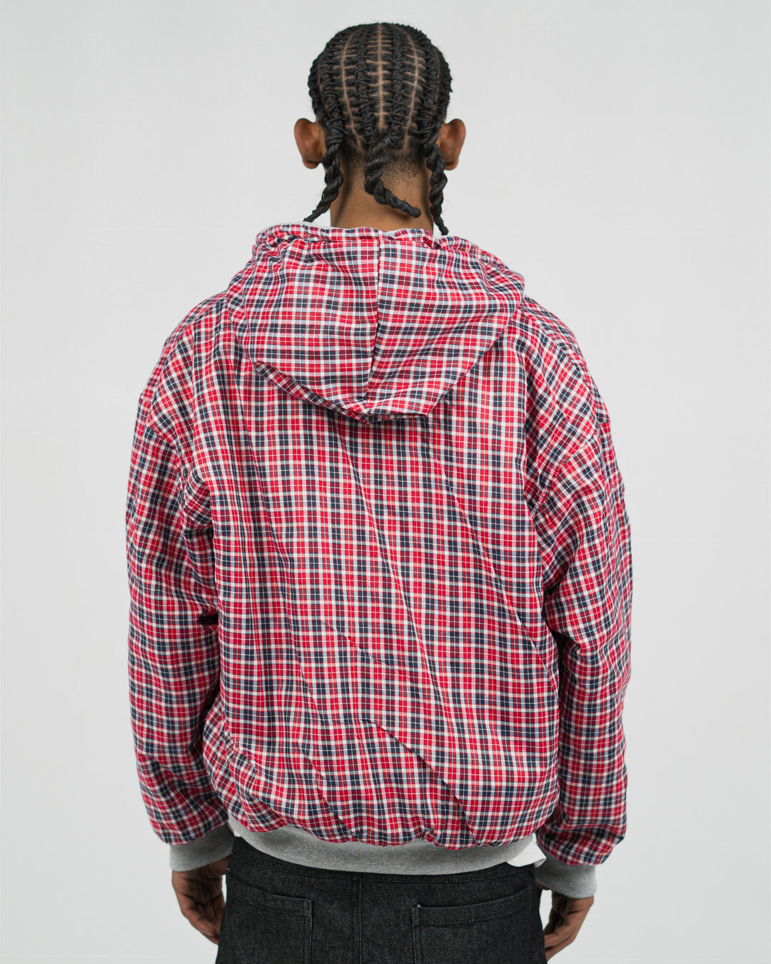 Reversible Check Jacket