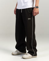 Coal Black Trackpants