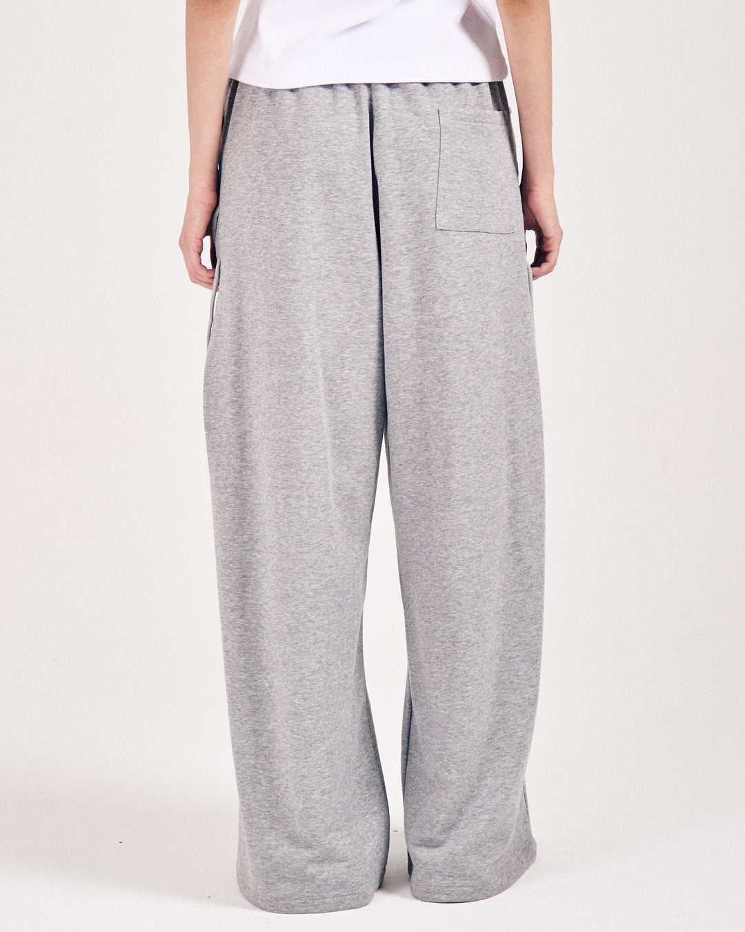 Grey Laced Summer Sweatpants