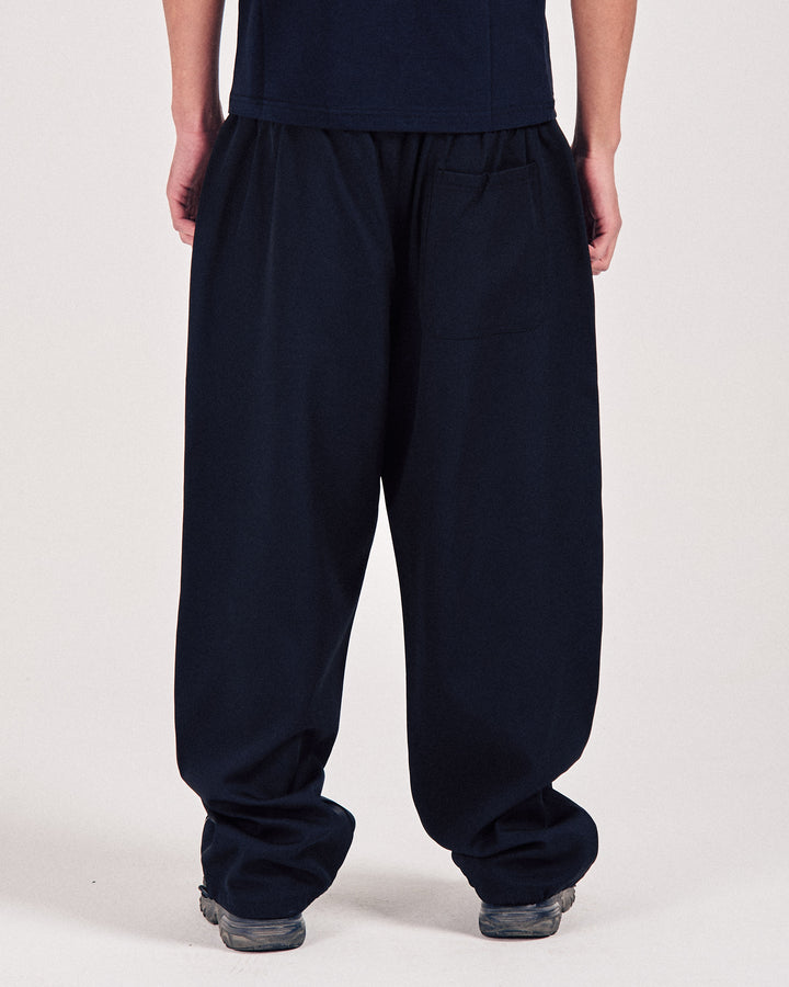 Black Panel Trackpants
