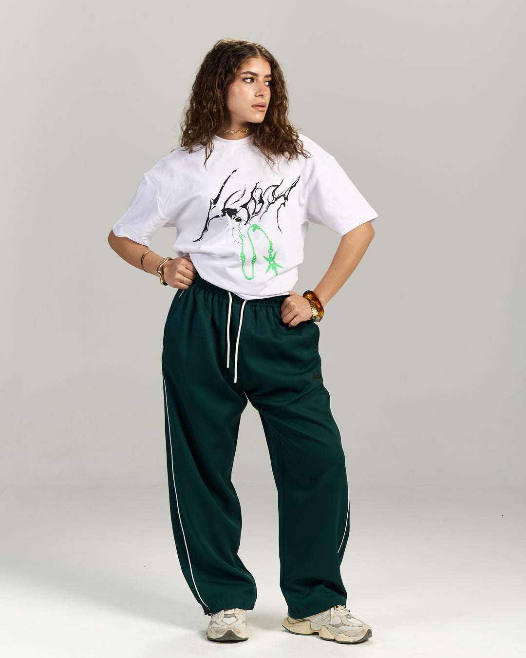 Chained Beetle White T-shirt