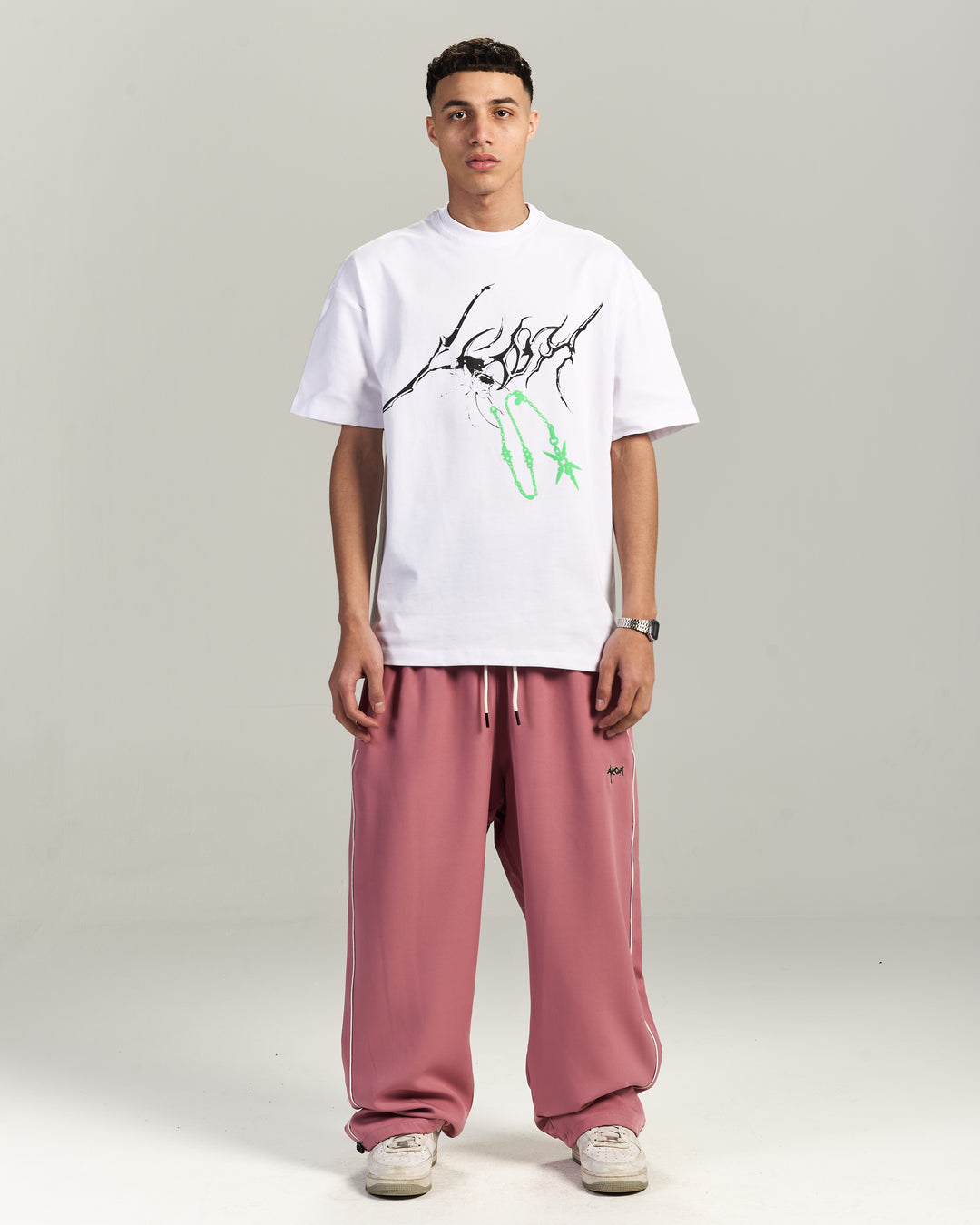 Flamingo Pink Trackpants