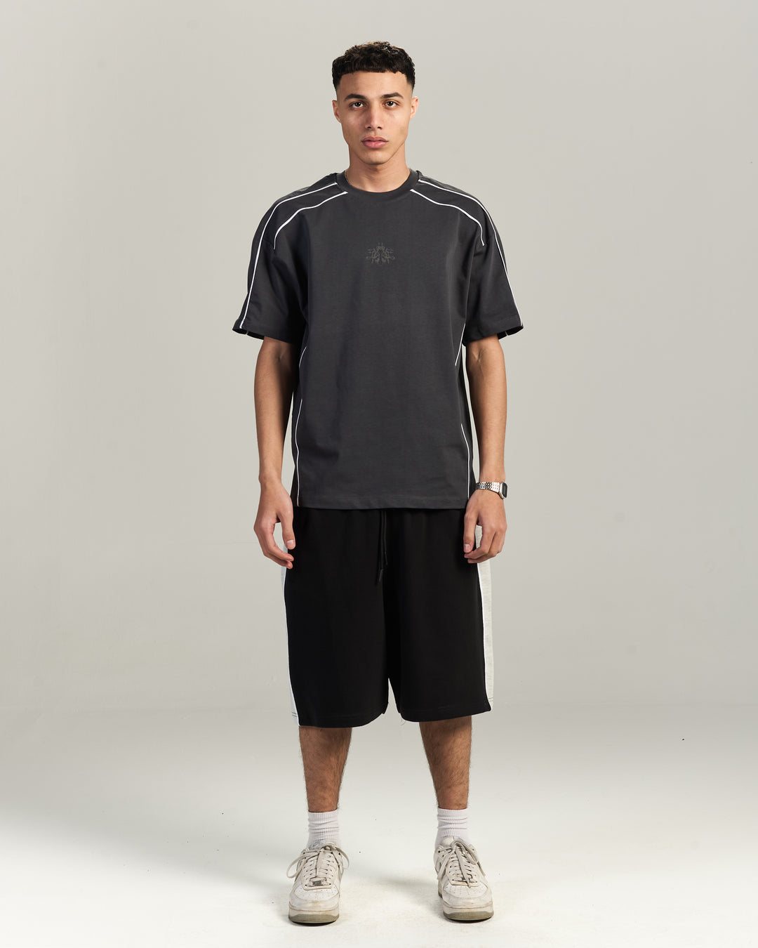 Charcoal Track T-shirt