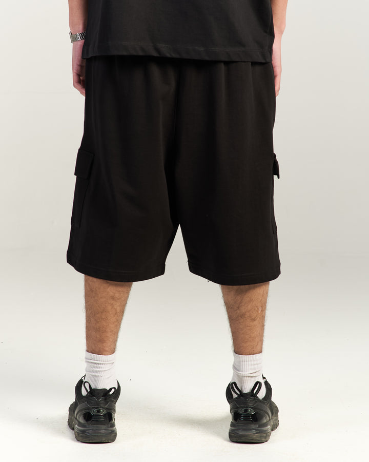 Black Track-Shorts