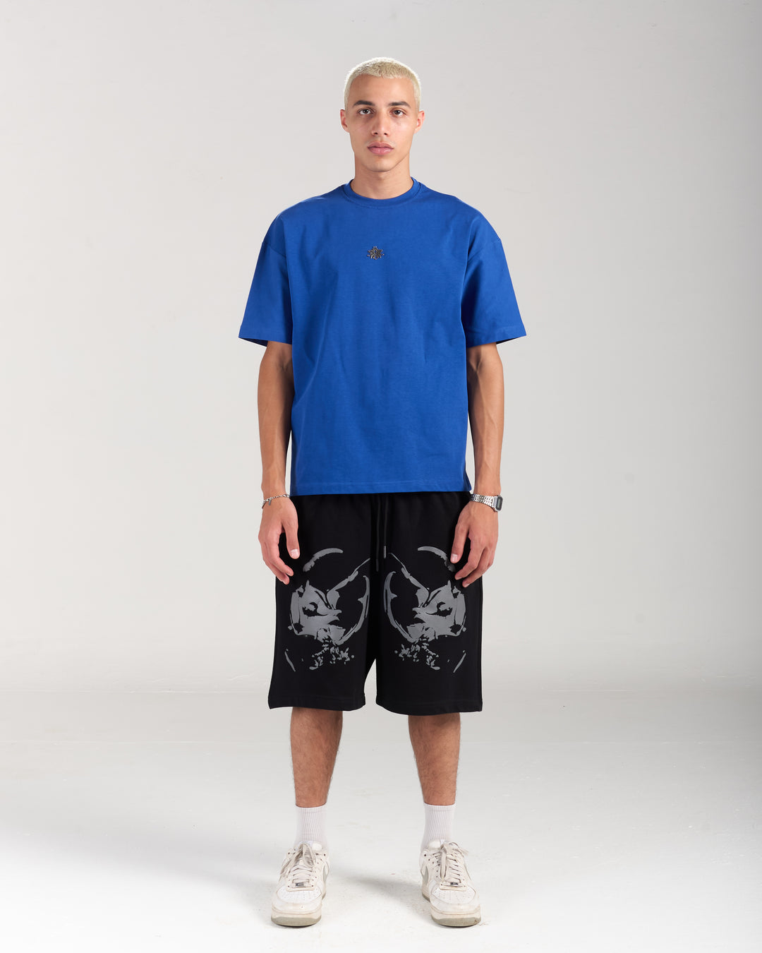 Grey Cyb3r Shorts