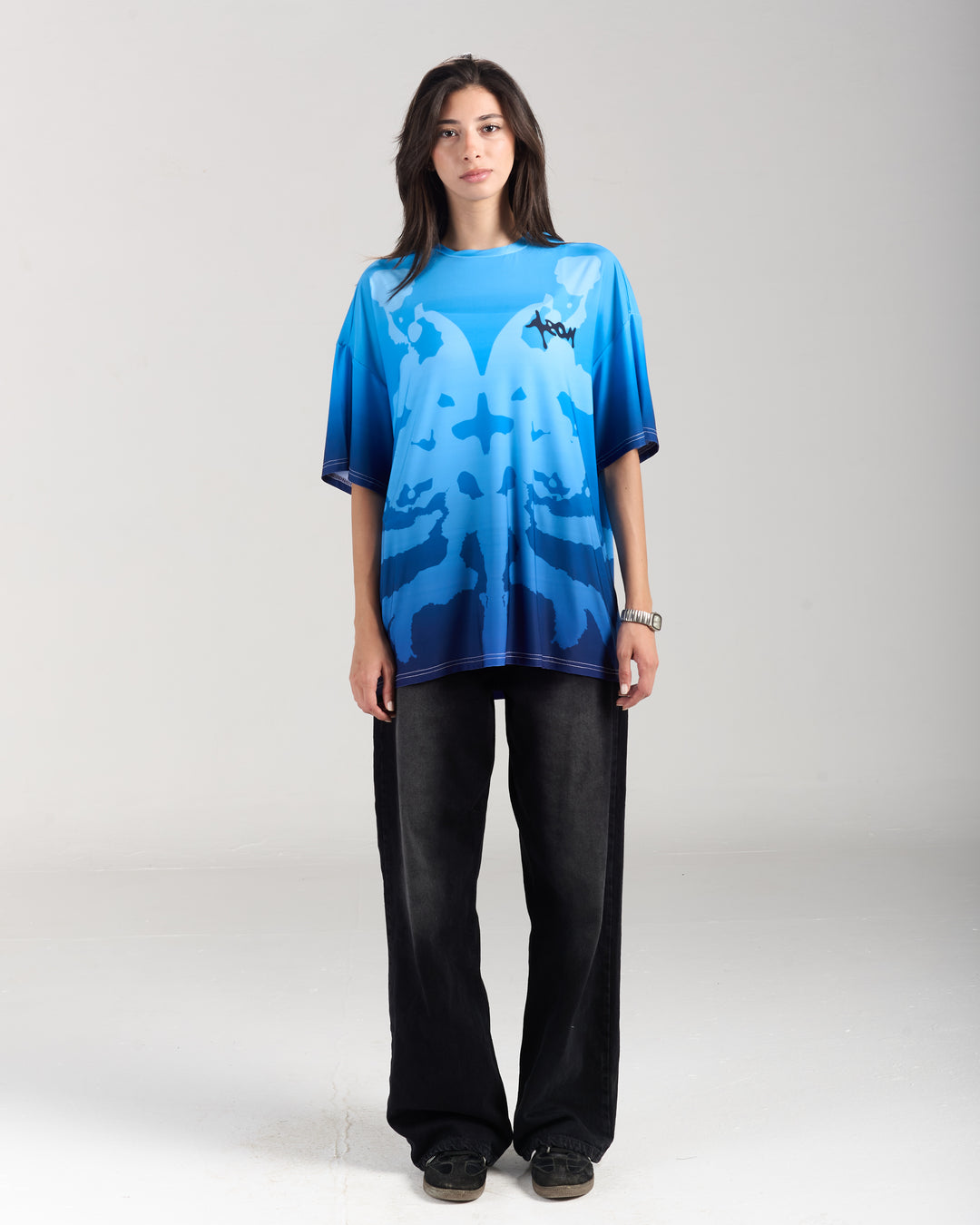 Scarabskin blue tshirt
