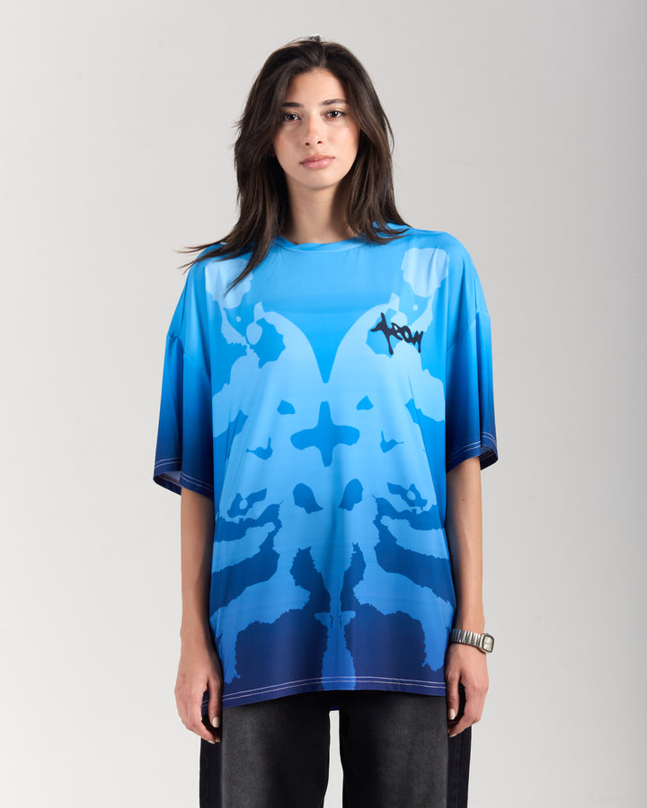 Scarabskin blue tshirt