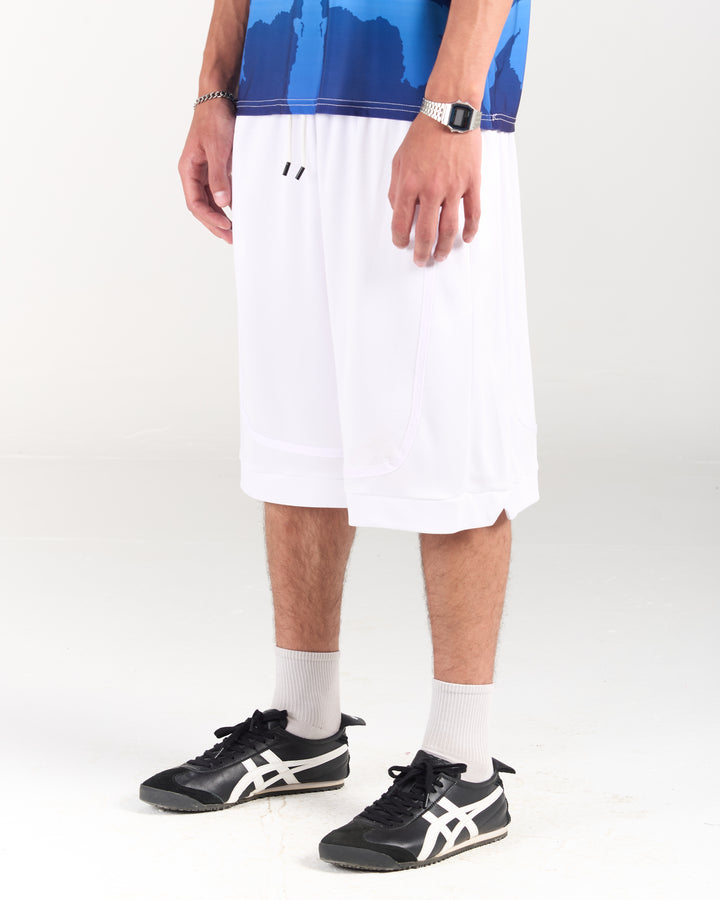 White Basketball Shorts 2.0