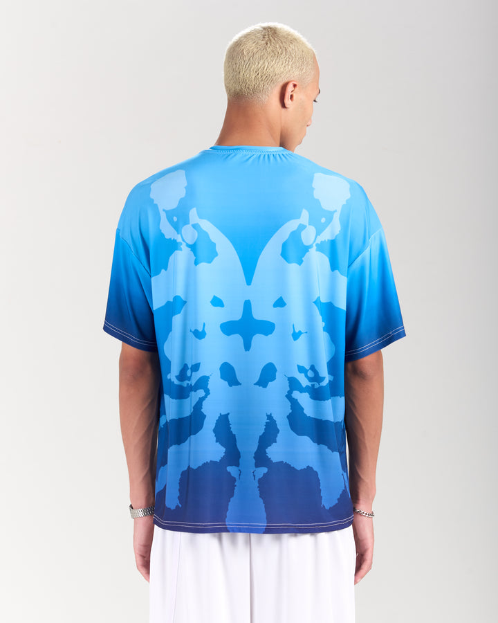 Scarabskin blue tshirt