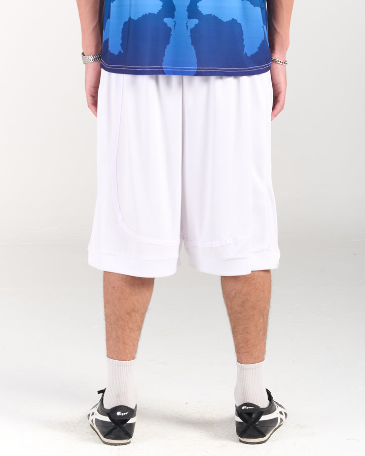 White Basketball Shorts 2.0