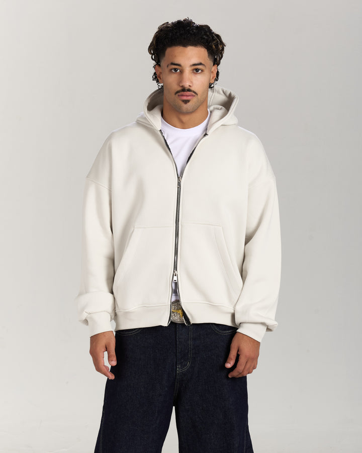 Icy white jacket