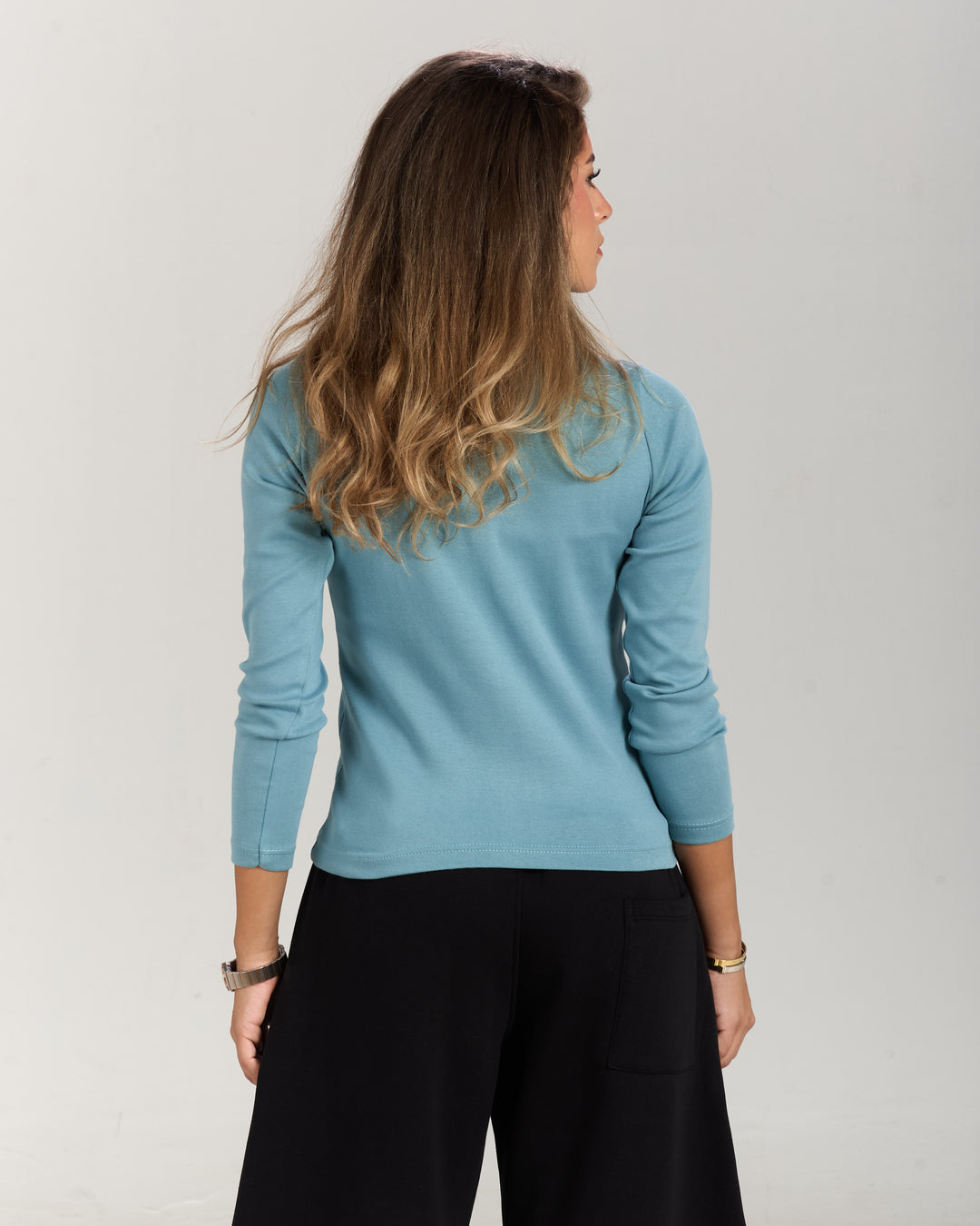 Light Green polo top