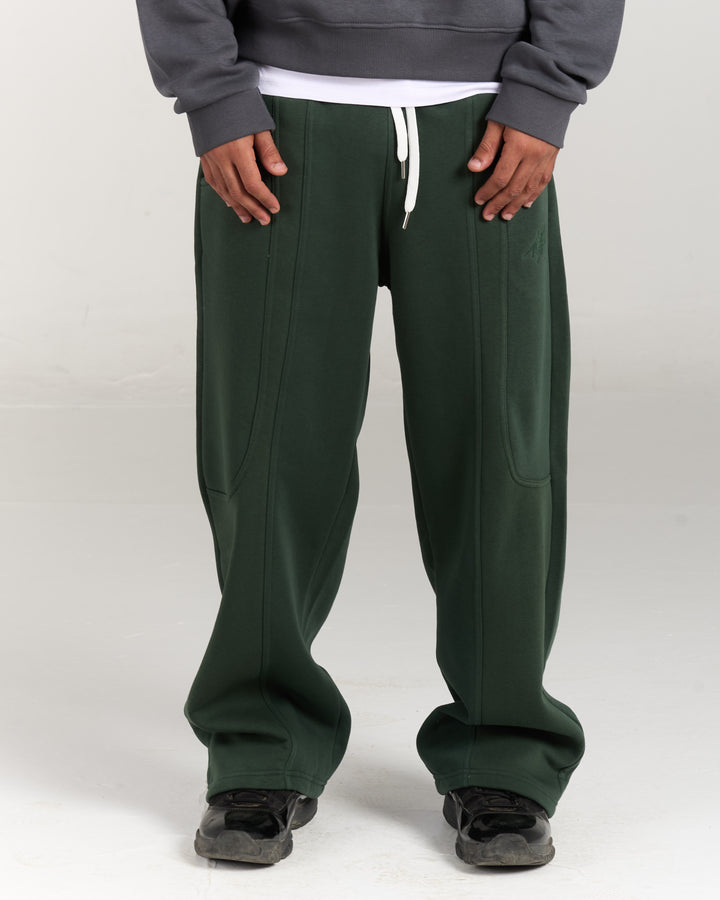 Green sweatpants
