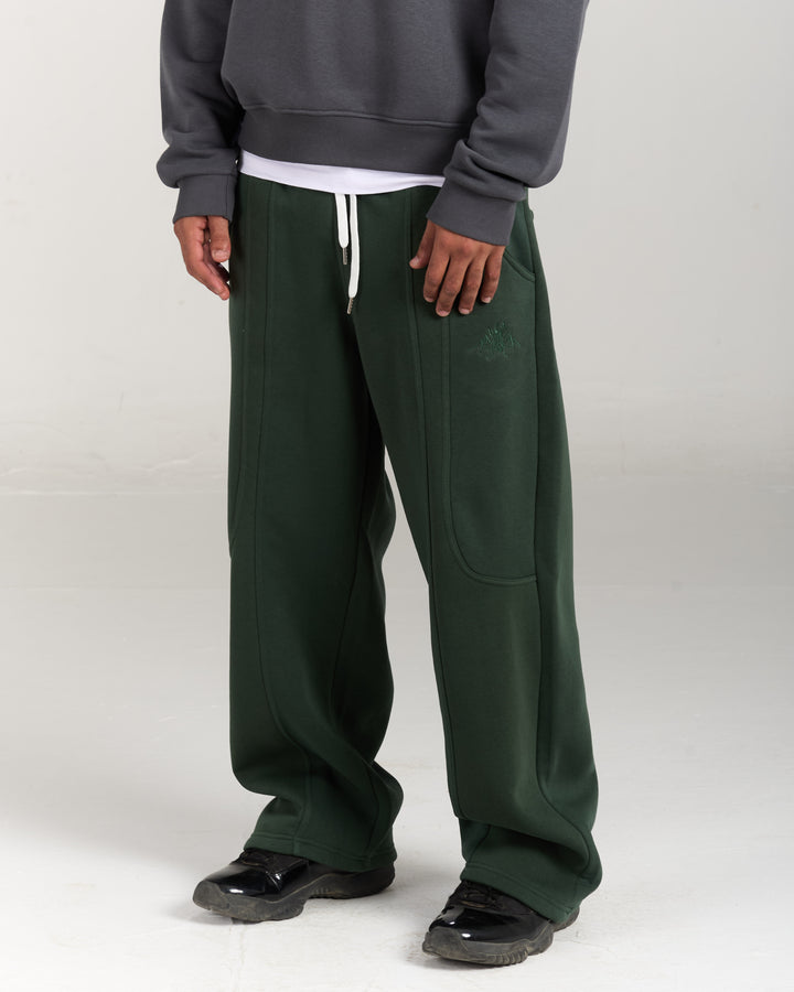 Green sweatpants