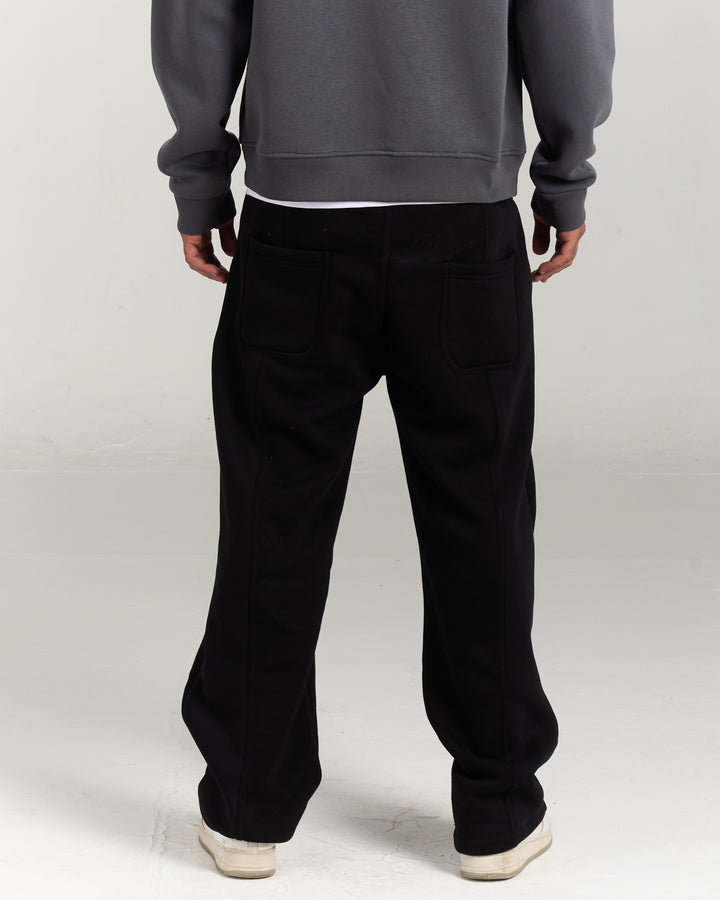 Black patches sweatpants