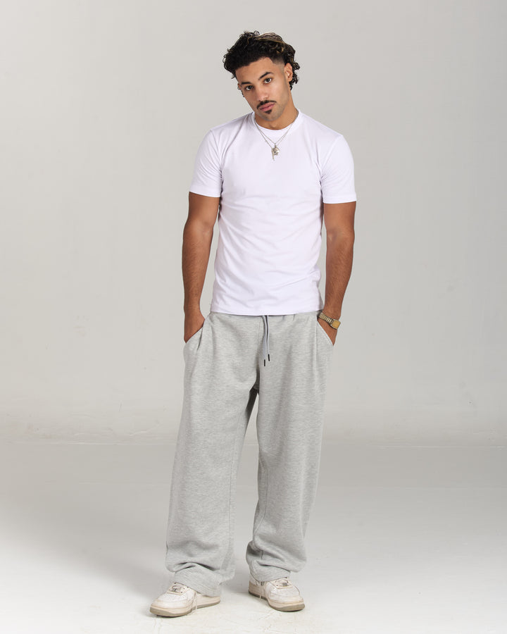 Grey tilted Sweatpants